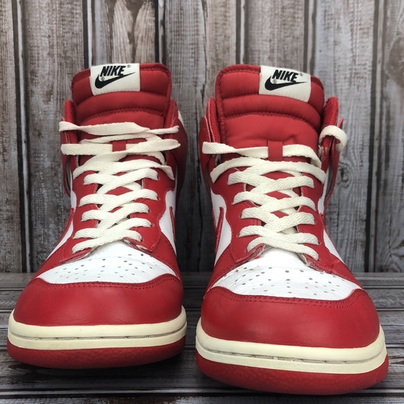 Nike Dunk High White Varsity Red - Size 9.5- 317982-162- 2009 main image 4